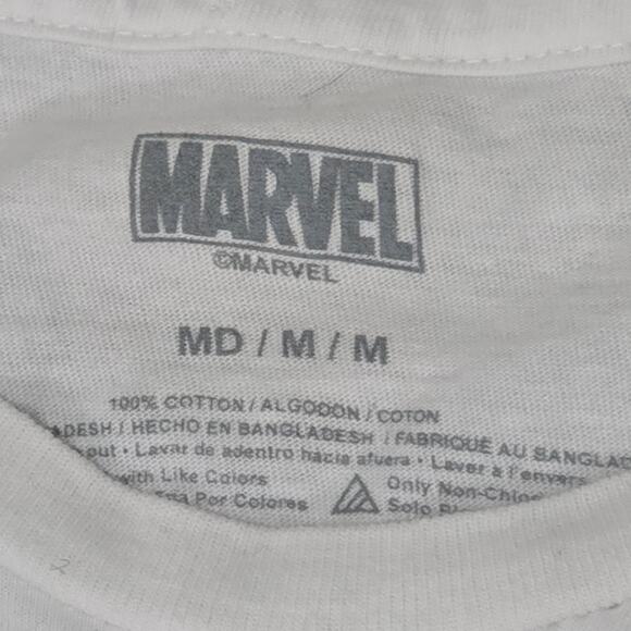 Vintage-Style Marvel Spider-Man Comic Tee – White Medium - Picture 2 of 2